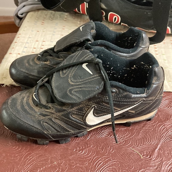 Nike baseball cleats vintage shoes boys 6.5 - Picture 6 of 11